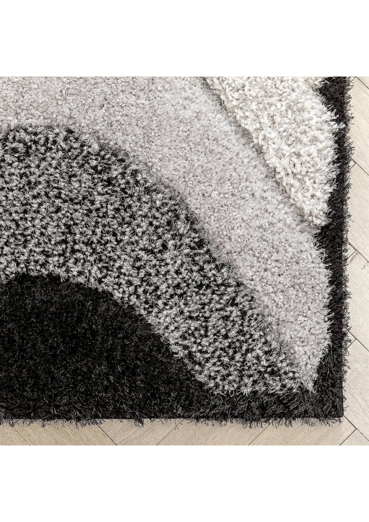 Modern Waves Geometric Rug - Nestern
