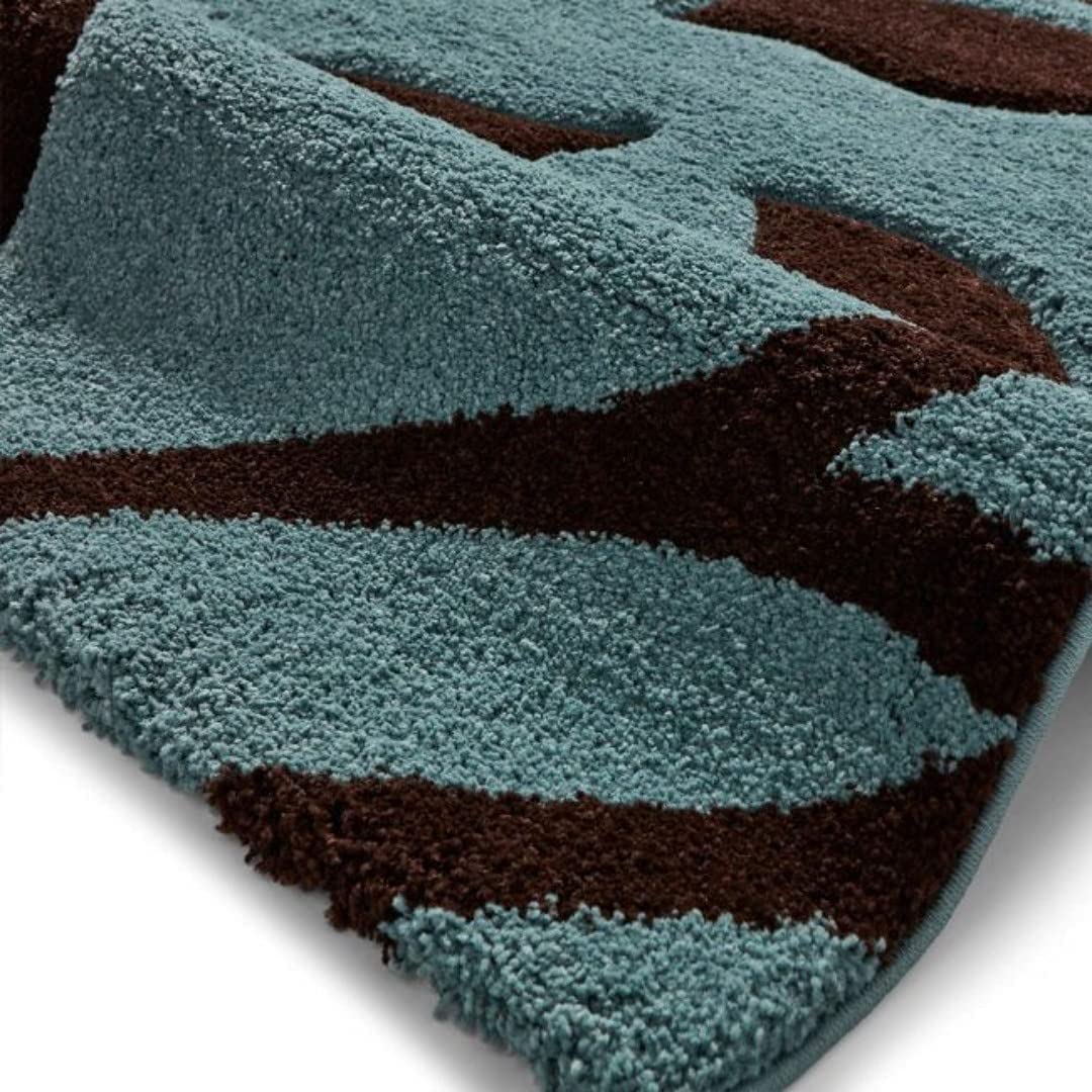 Nature’s Serenity Leaf Pattern Rug - Nestern