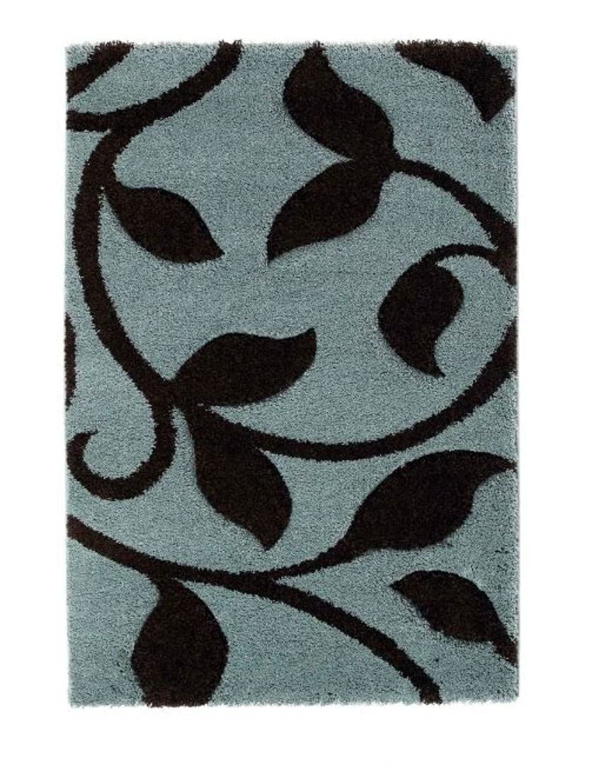 Nature’s Serenity Leaf Pattern Rug - Nestern