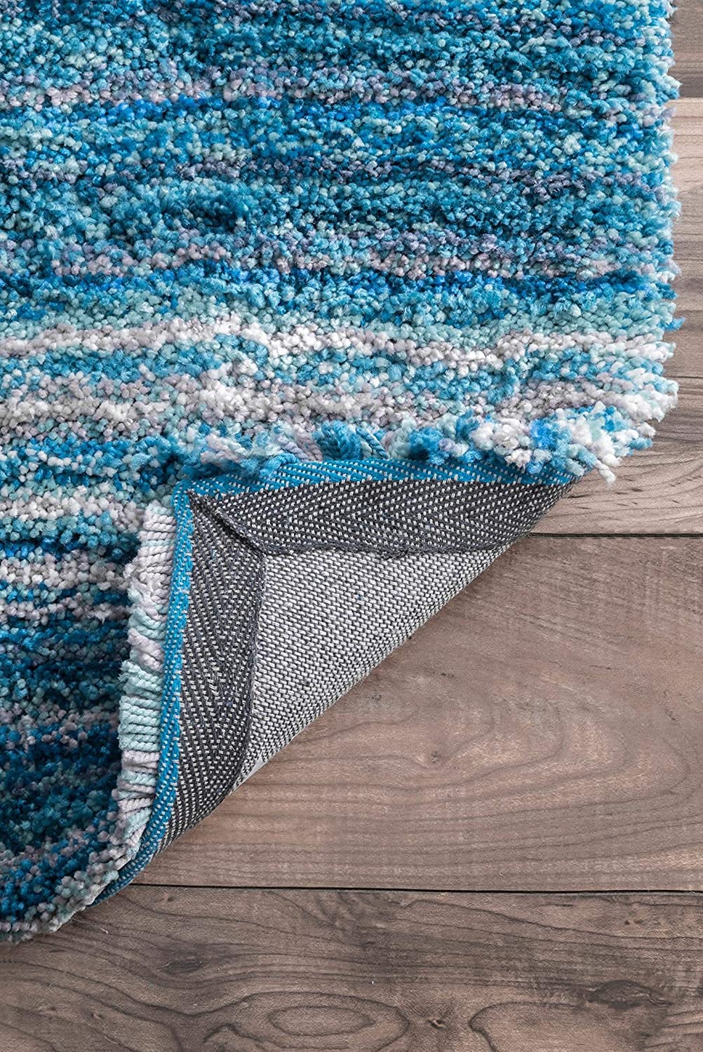 Ombre Blue Area Rug - Nestern
