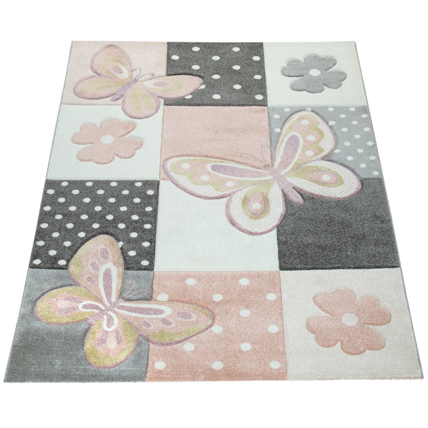 Patchwork Delight Kids’ Rug - Nestern