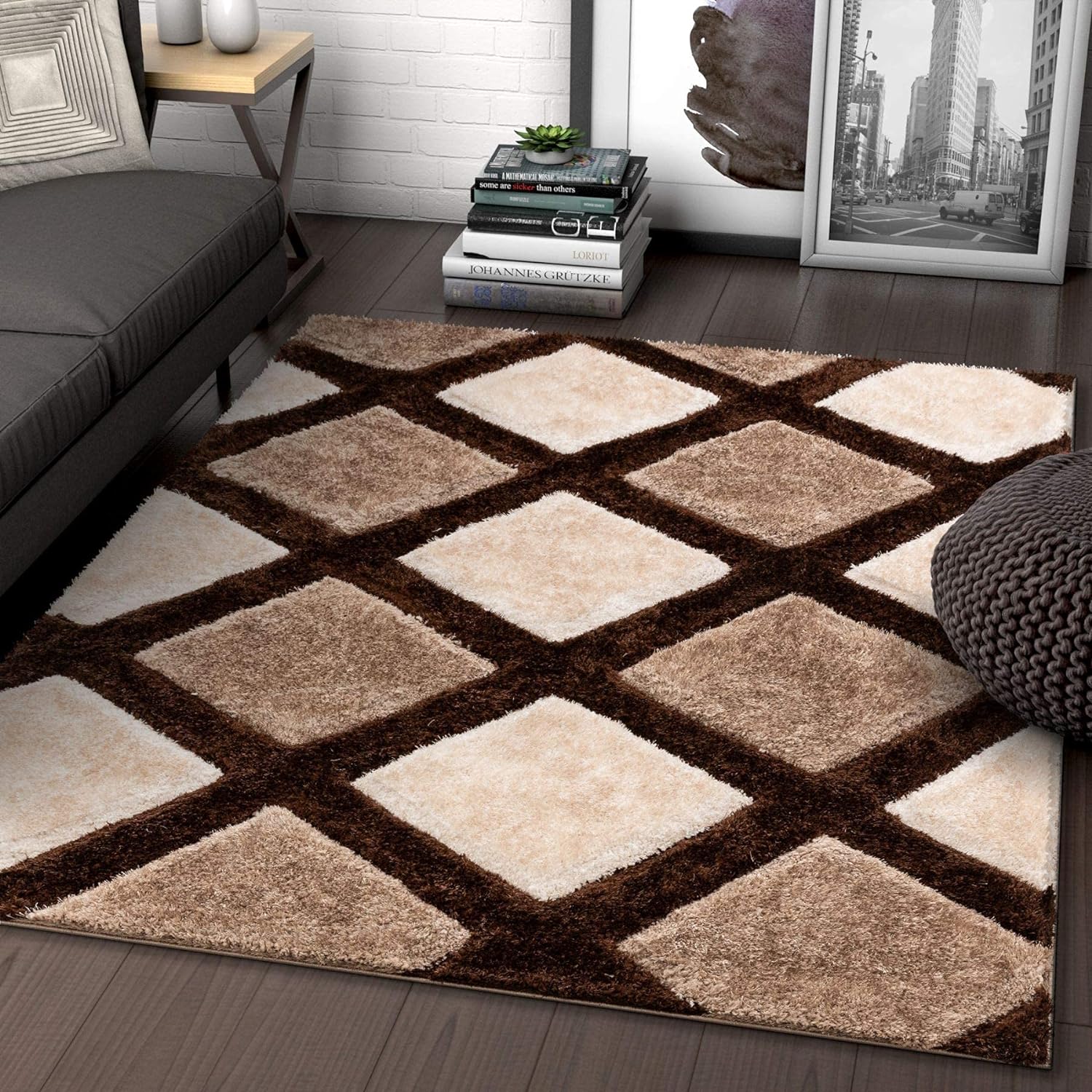 Plush Modern Carpet - Nestern