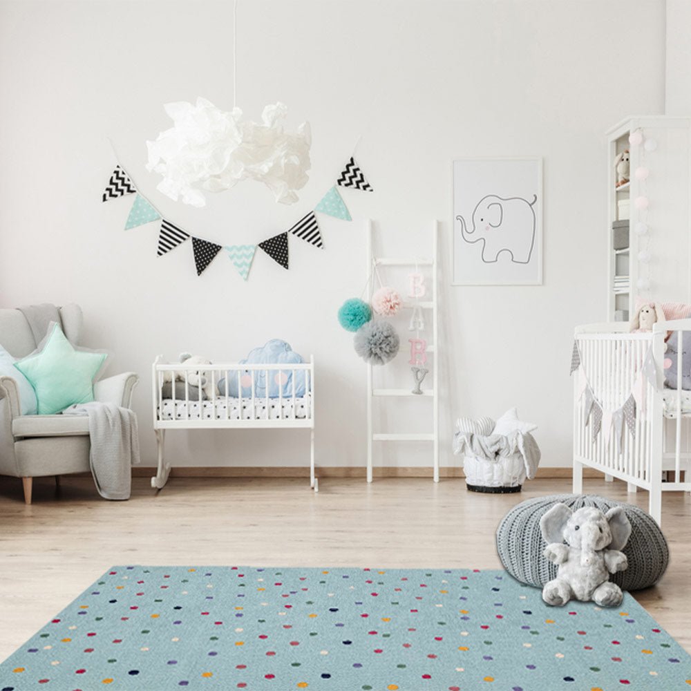 Polka Dot Delight Rug - Nestern