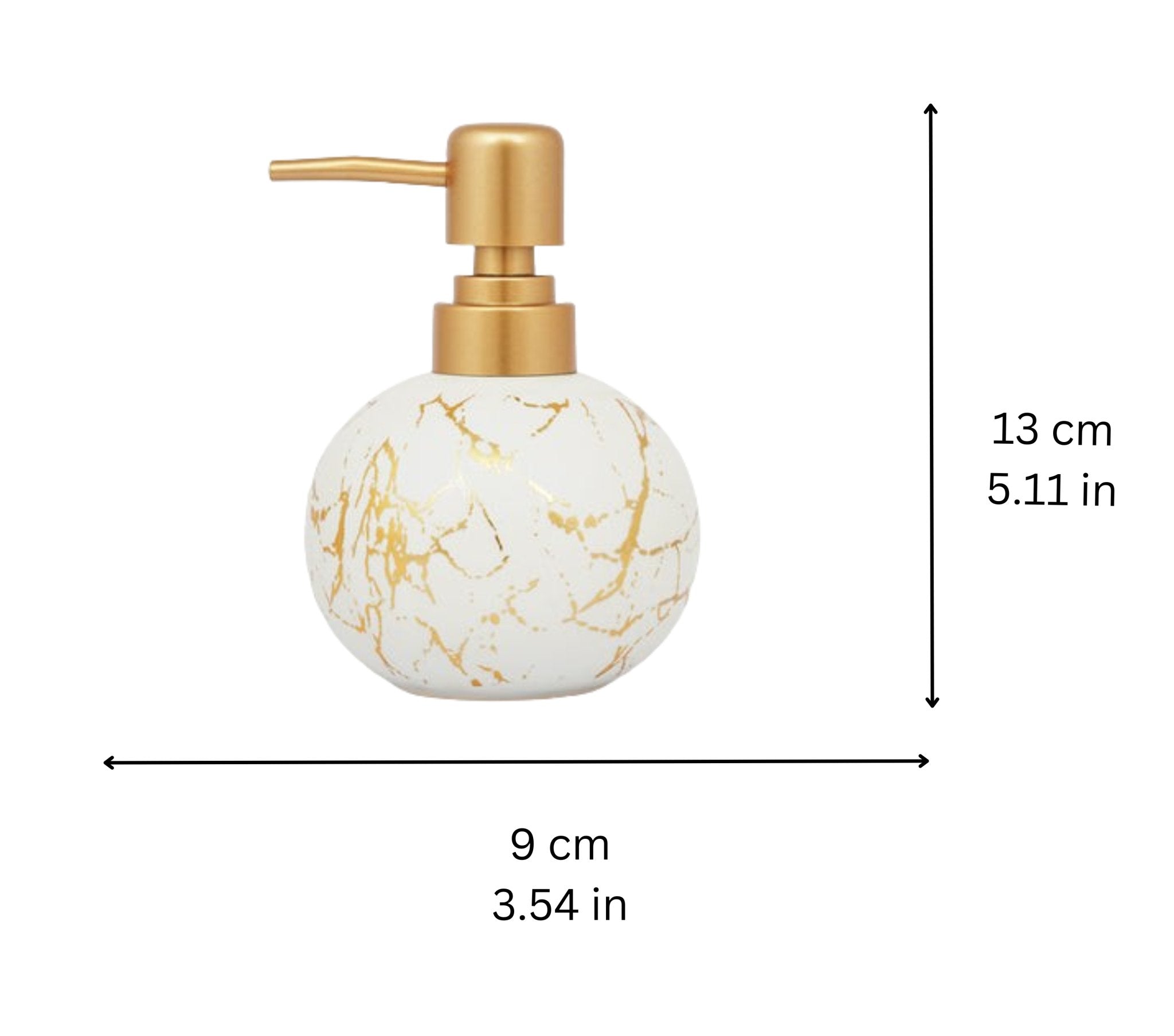 Round Bathroom Soap Dispenser - Nestern