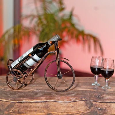 Rustic Bar Decor Wine Bottle Holder - Nestern