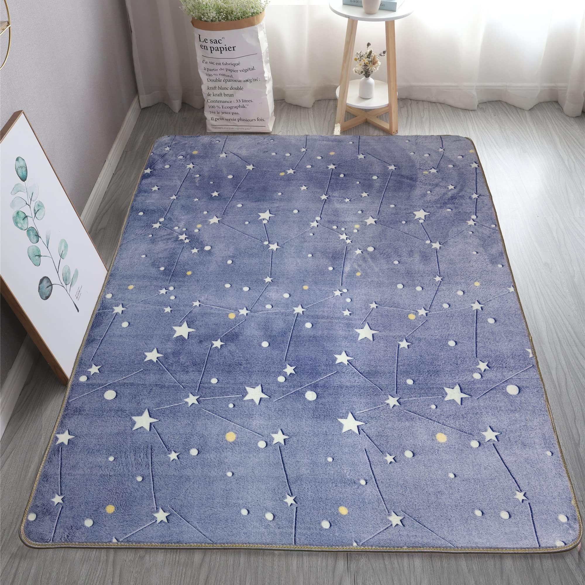 Starry Night Constellation Rug - Nestern