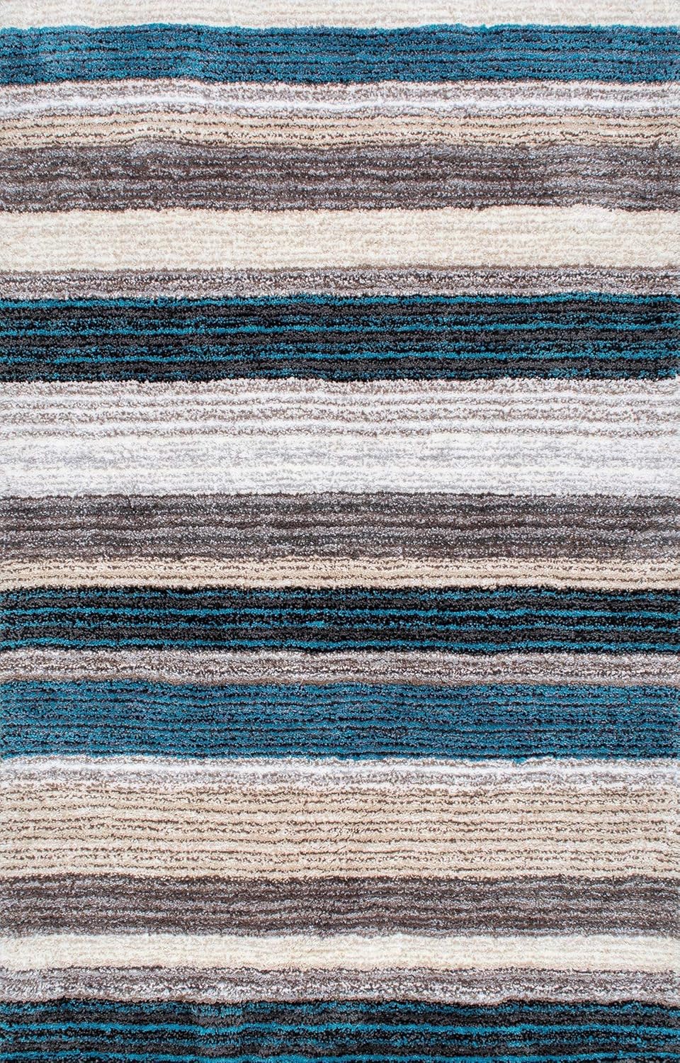 Striped Elegance Area Rug - Nestern