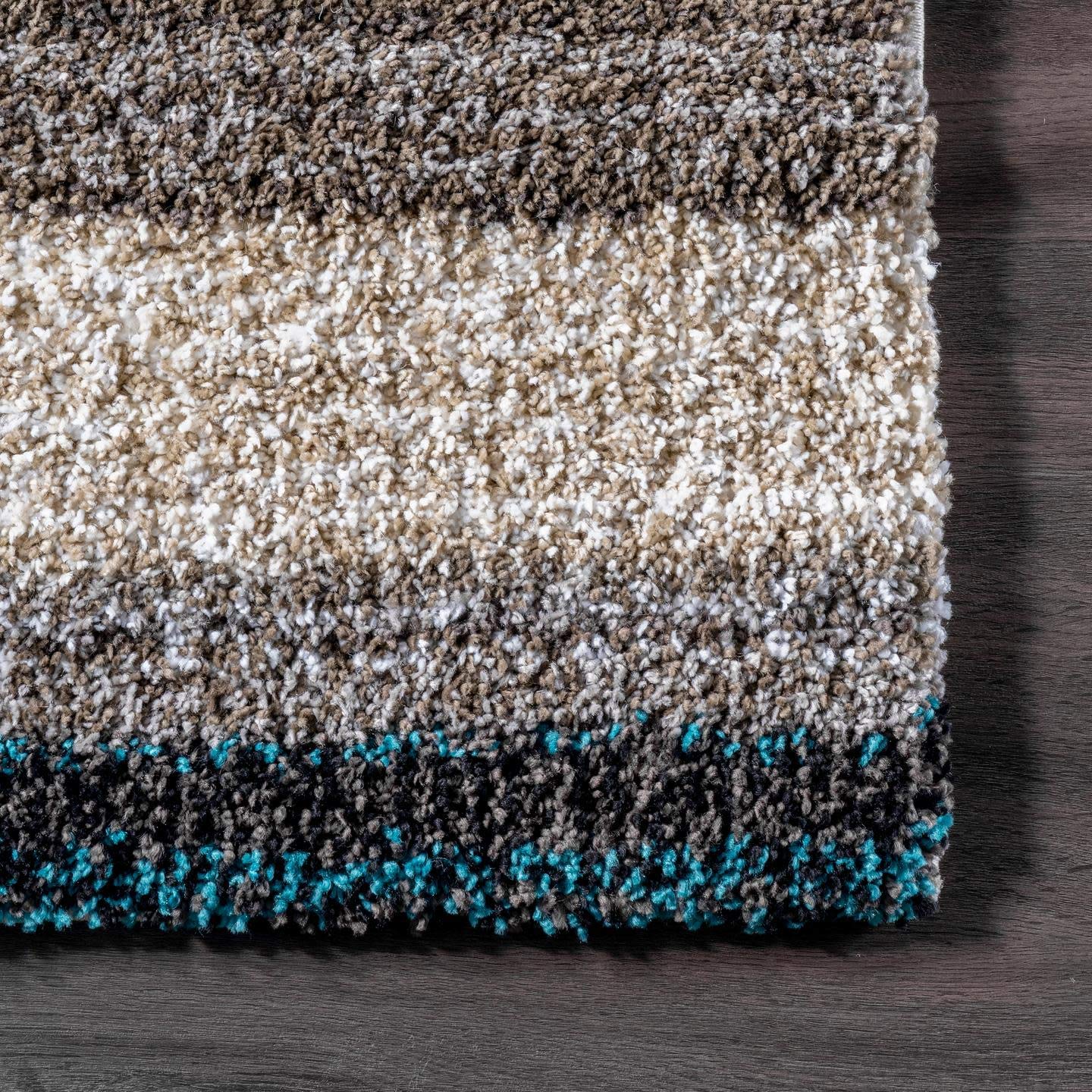 Striped Elegance Area Rug - Nestern