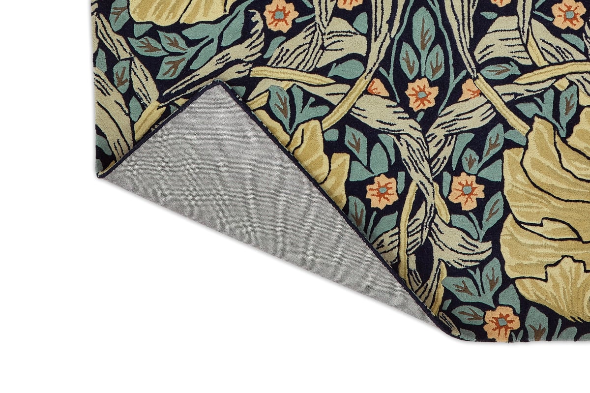 Switzerland Wool Collections Art Nouveau Floral Area Rug - Custom Sizes Available - Nestern