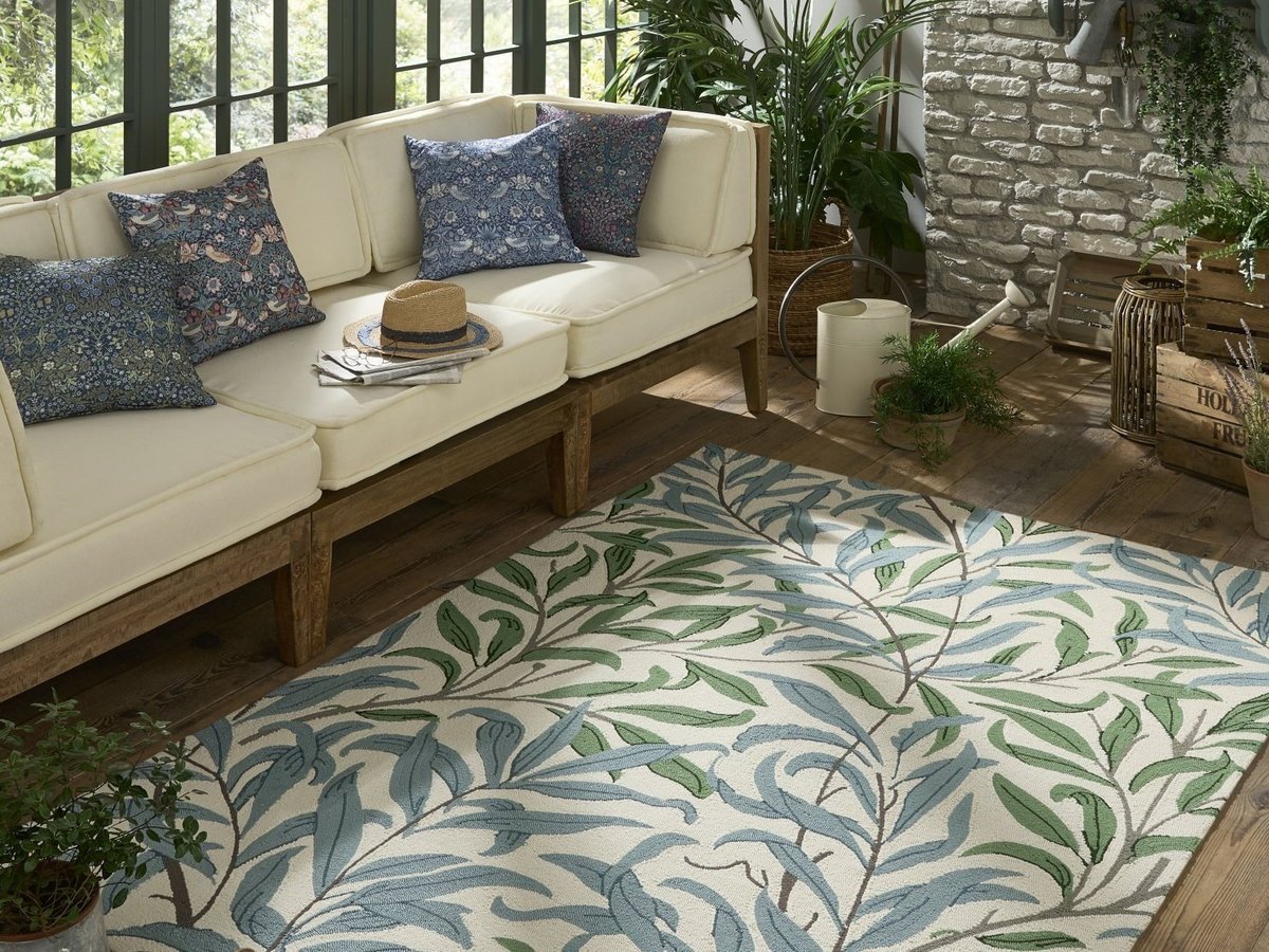 Switzerland Wool Collections Botanical Pattern Area Rug - Custom Sizes Available - Nestern