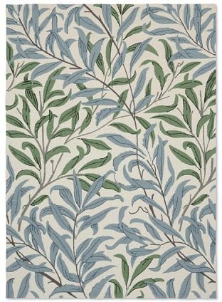Switzerland Wool Collections Botanical Pattern Area Rug - Custom Sizes Available - Nestern