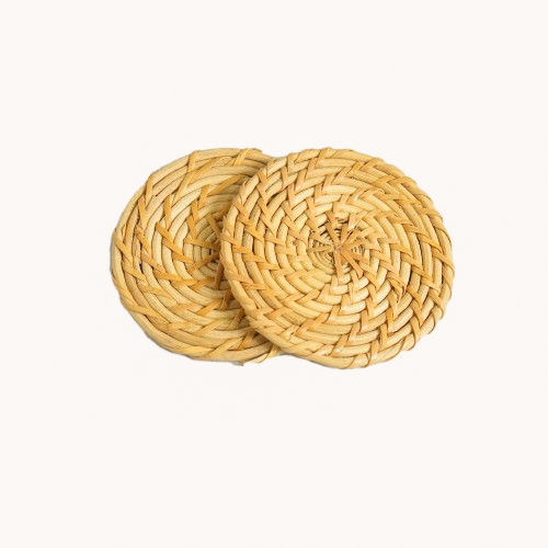 Handwoven Rattan Trivets