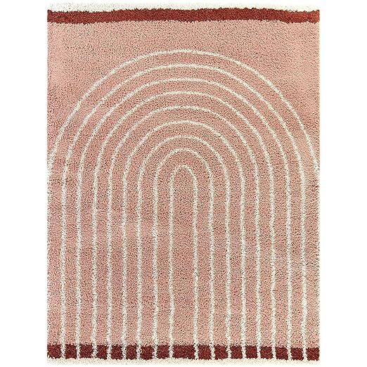 Topographic Pattern Area Rug - Nestern