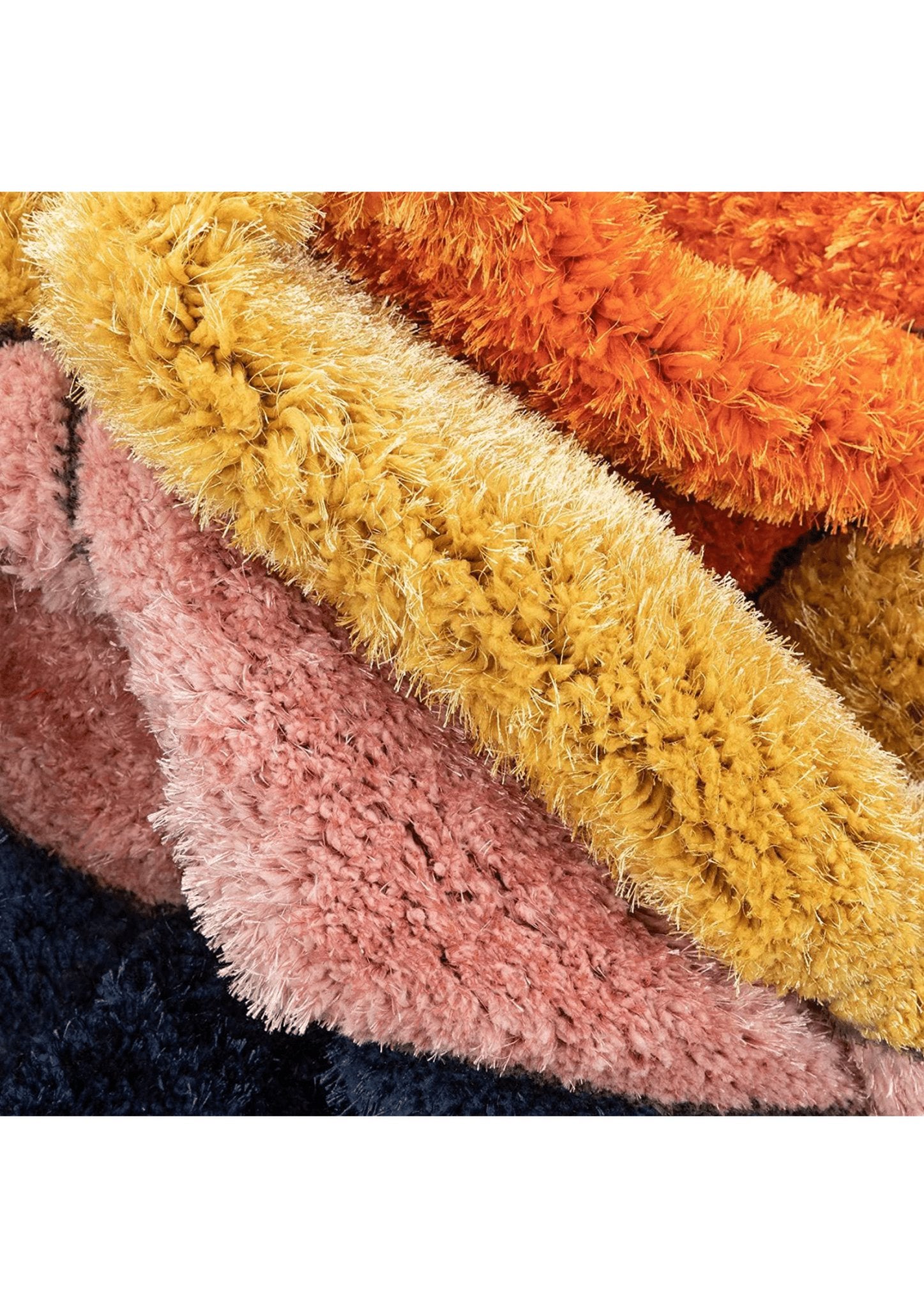 Vibrant Multicolor Geometric Rug - Nestern