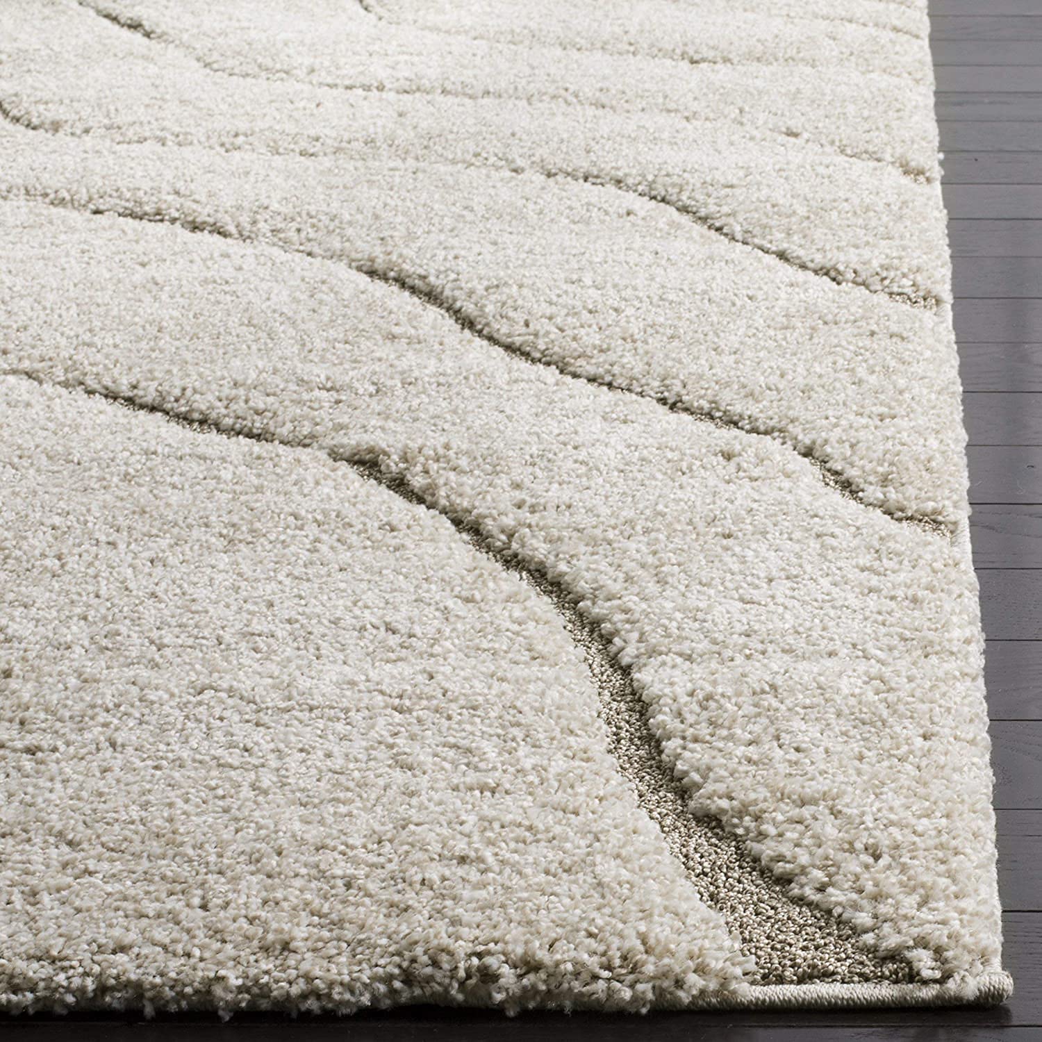 Wavy Elegance Shaggy Rug - Nestern