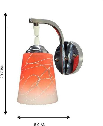 Elegant Floral Cut-Out Wall Lamp