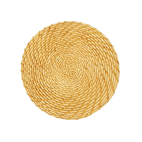 Handwoven Rattan Trivets