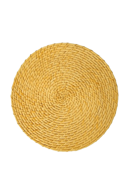 Handwoven Natural Straw Placemats