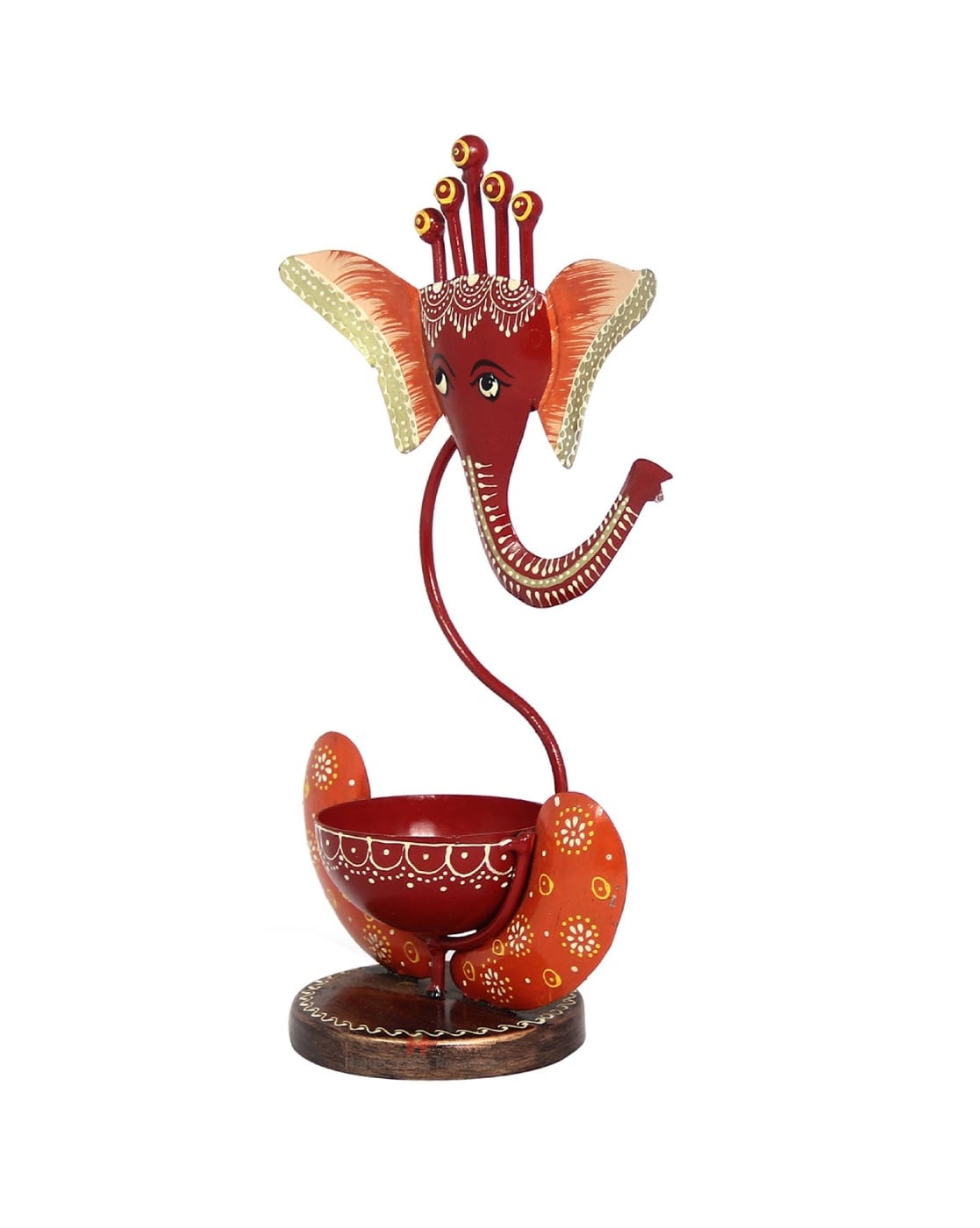 Ganesha-Inspired Decorative Bowl Holder - Nestern