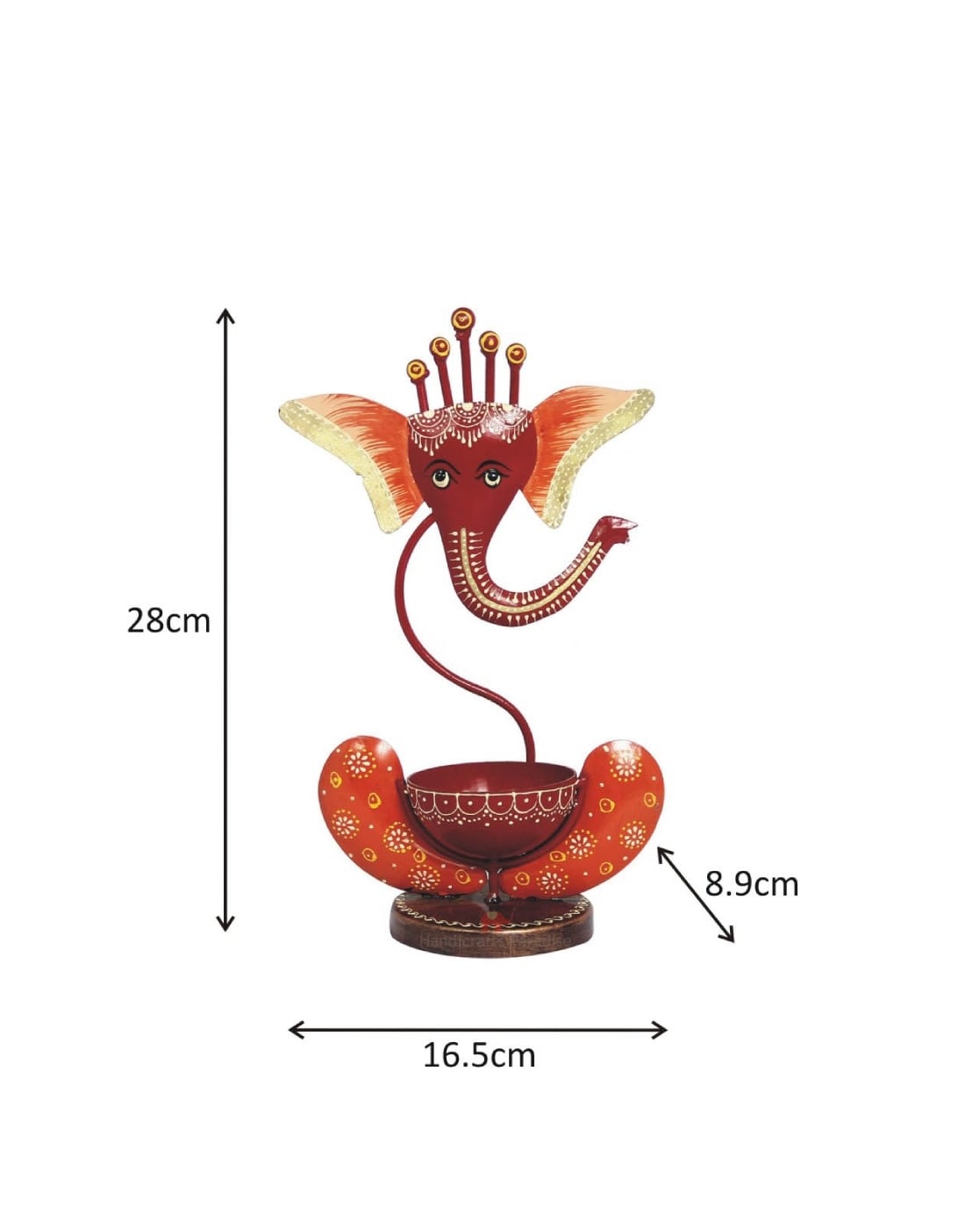 Ganesha-Inspired Decorative Bowl Holder - Nestern