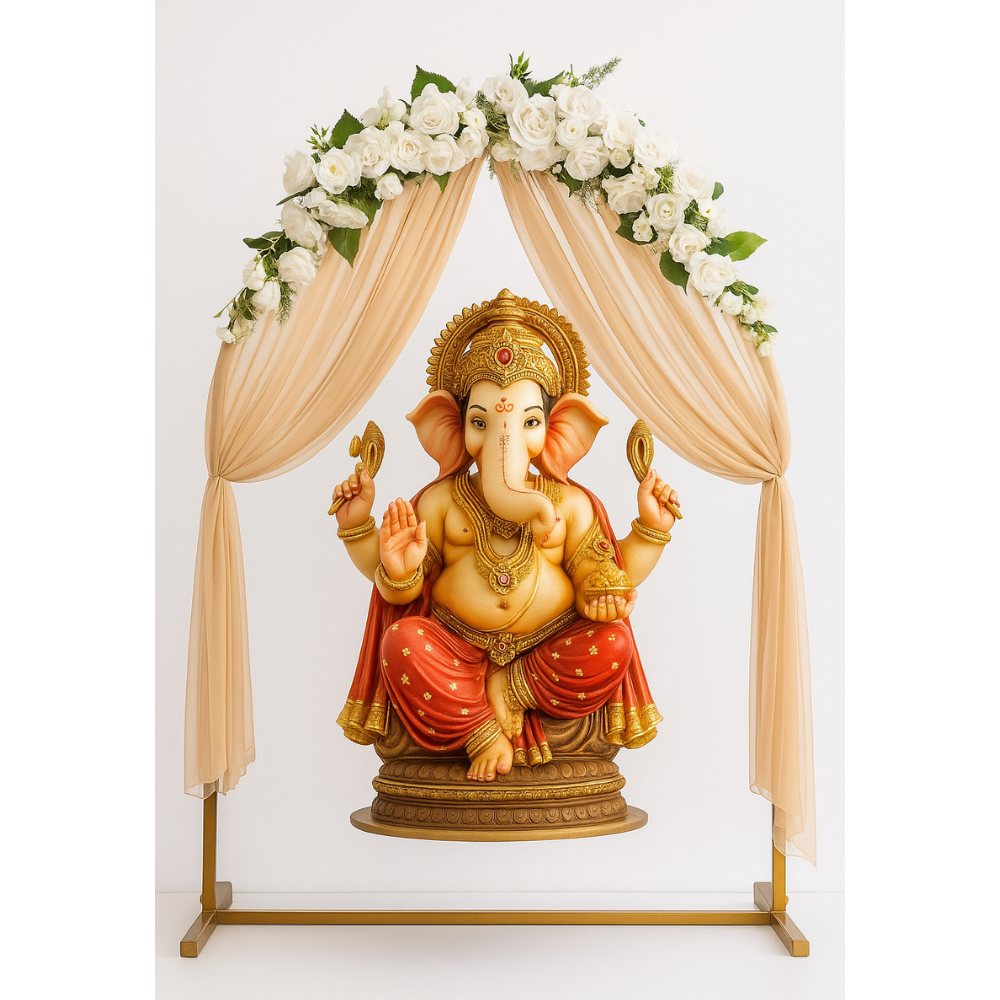 Elegant Pooja Stand for Sacred Spaces