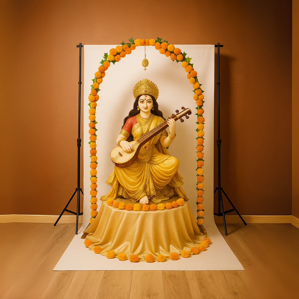 Elegant Pooja Stand for Sacred Spaces