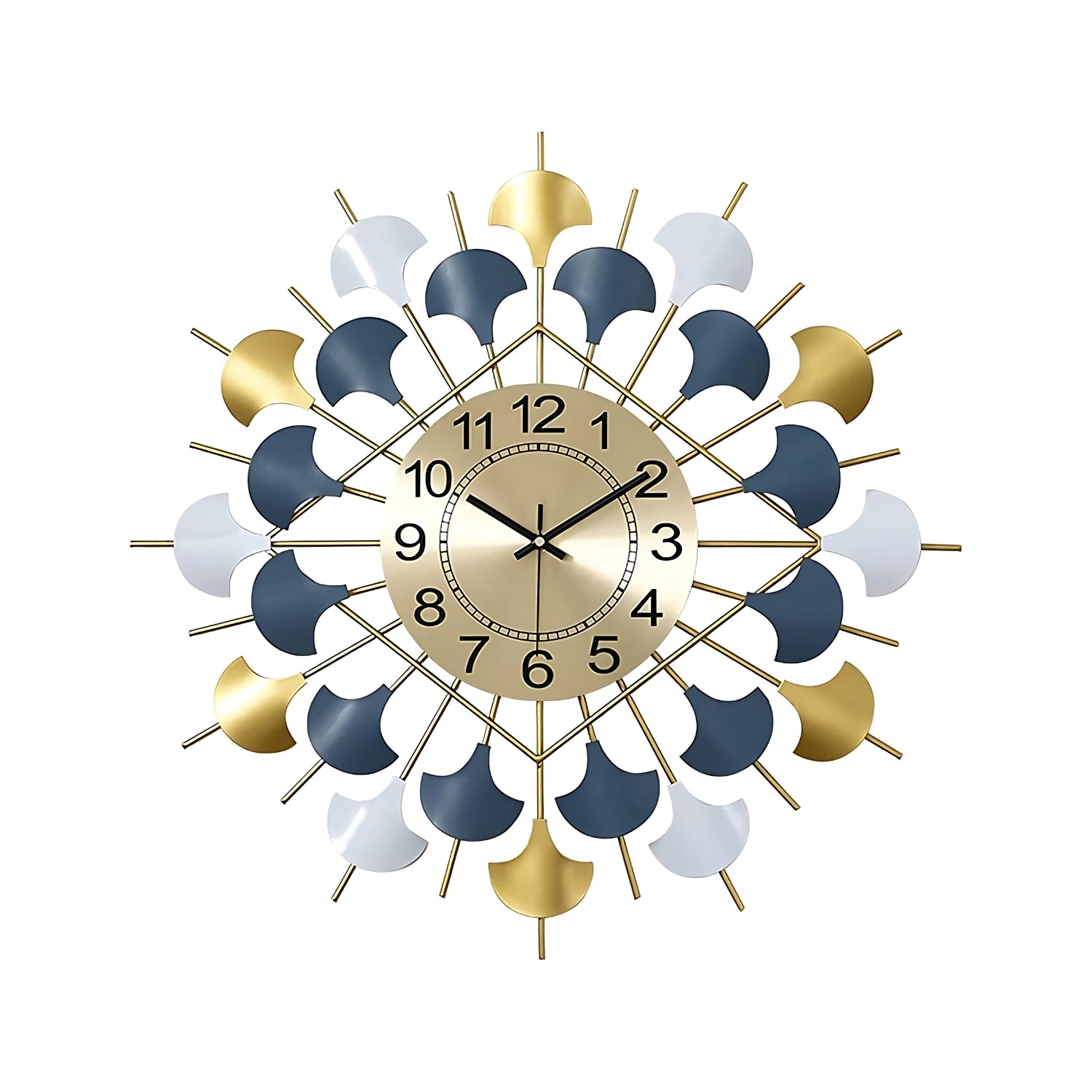 Nordic Sunrise Modern Multi-Color Clock Brightening Contemporary Spaces