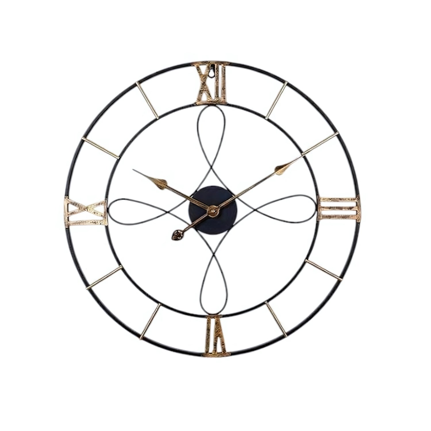 Dasharia Designer Metal Wall Clock Enhancing Modern Decor