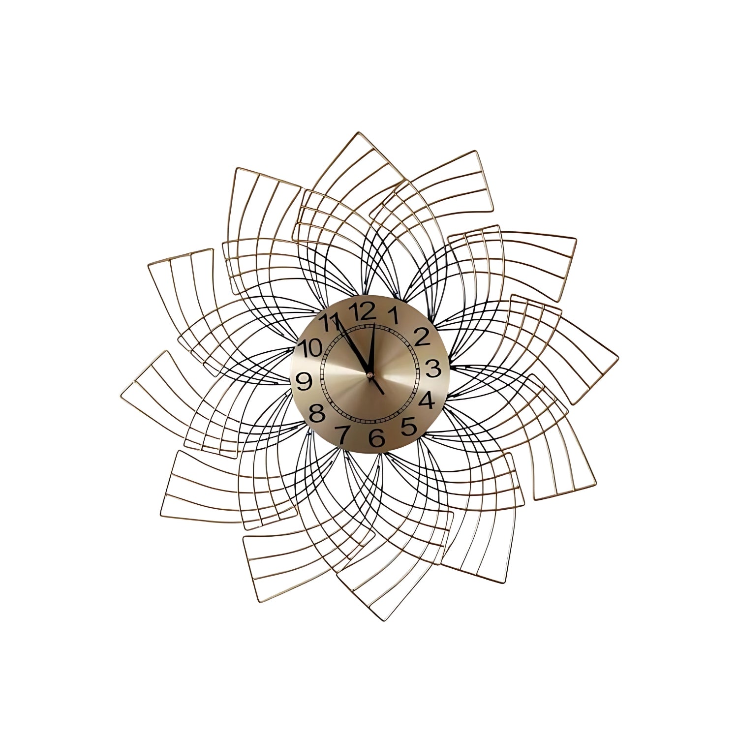 Caitlynn Wall Clock With Blending Elegance Modern Style