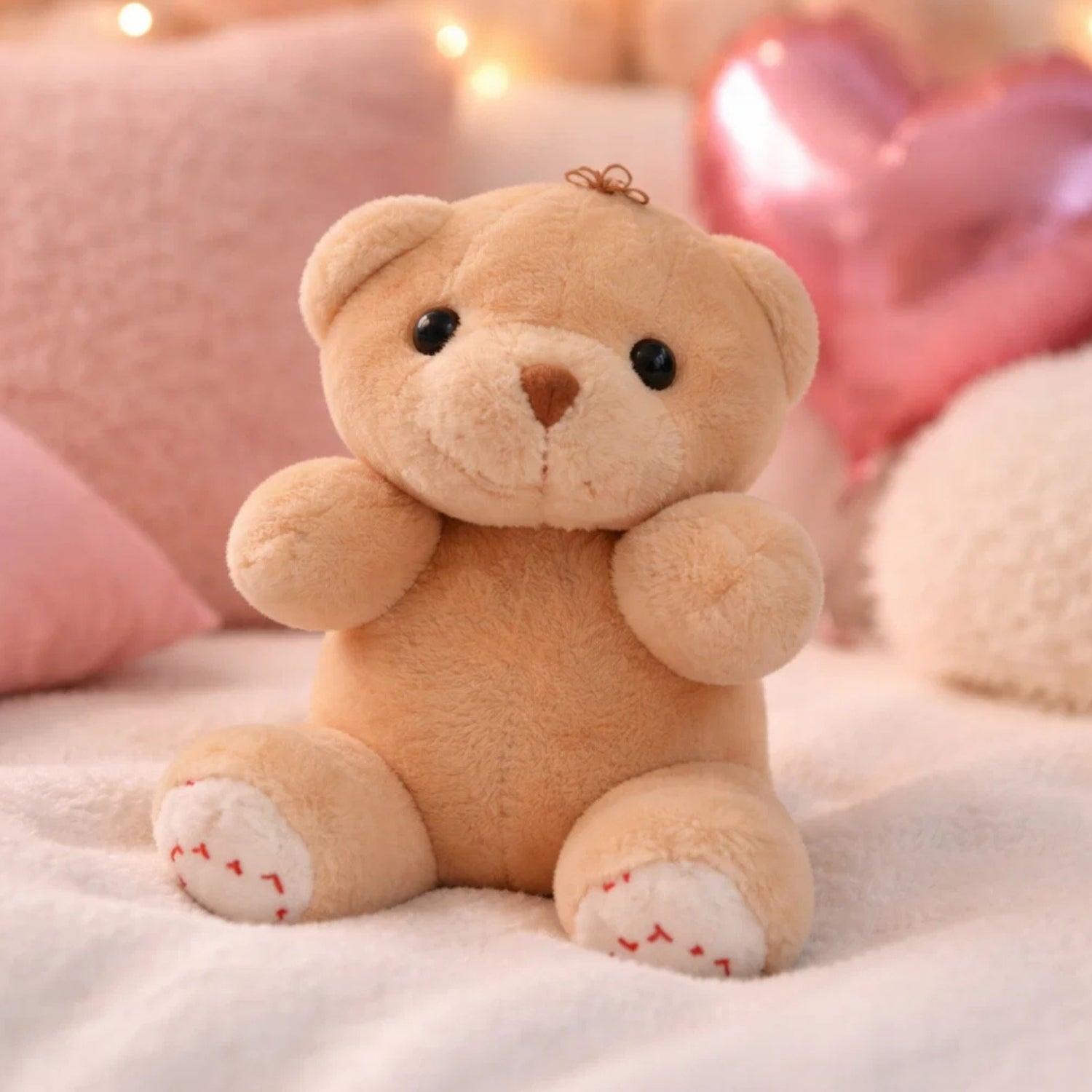 Forever Yours Valentine Gift Hamper With Candle Teddy