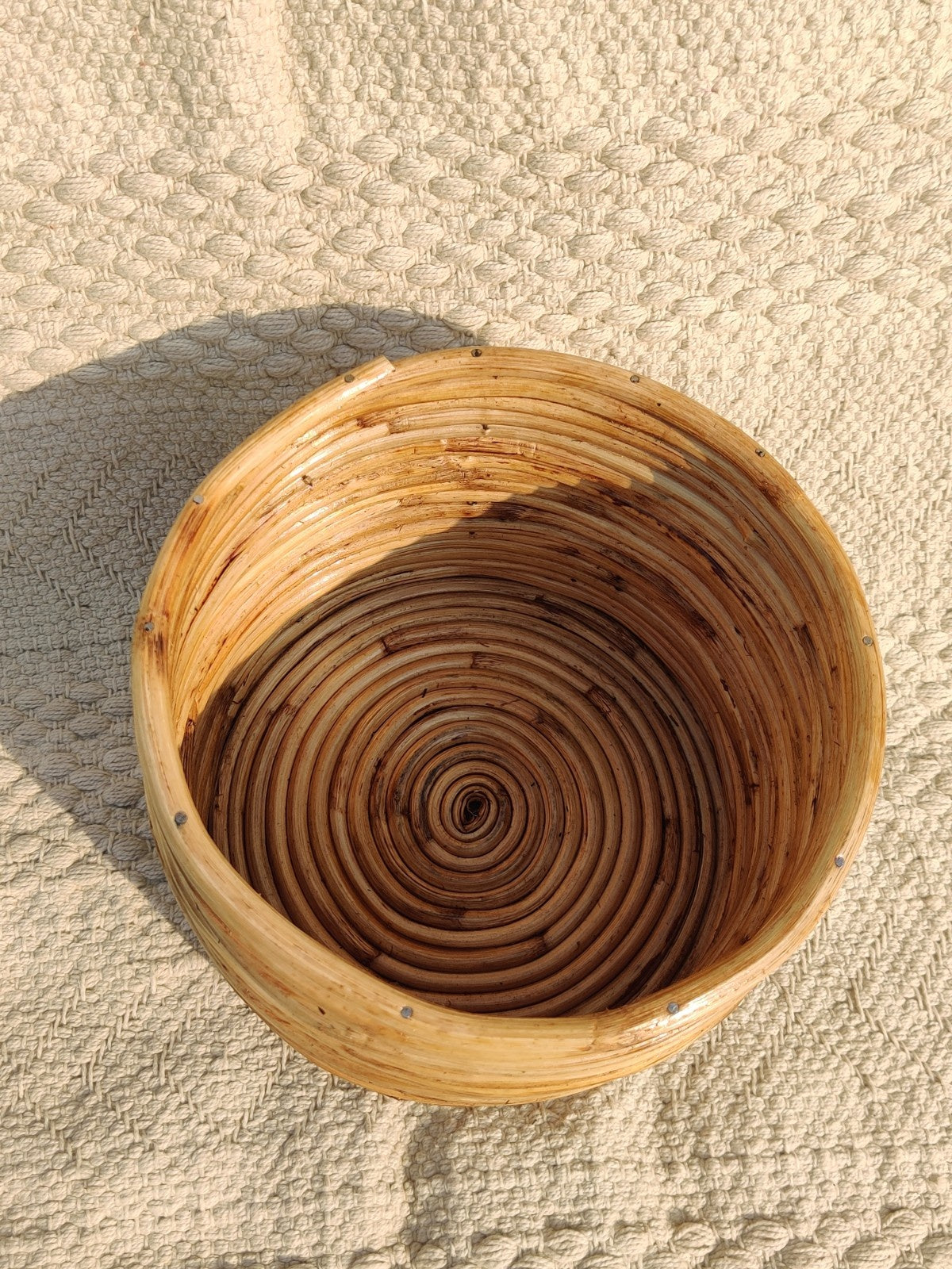 Handcrafted Rattan Planter Basket for Indoor Plants and Décor