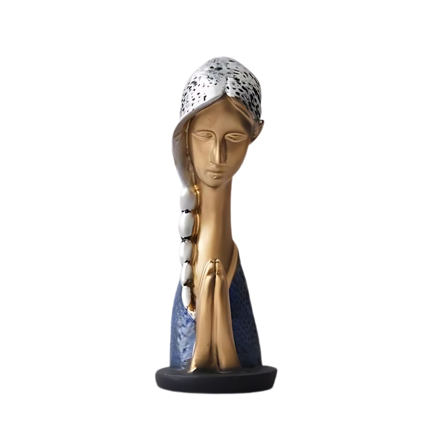 Welcome Lady Statue for Entrance Door Decoration Items for Home decor