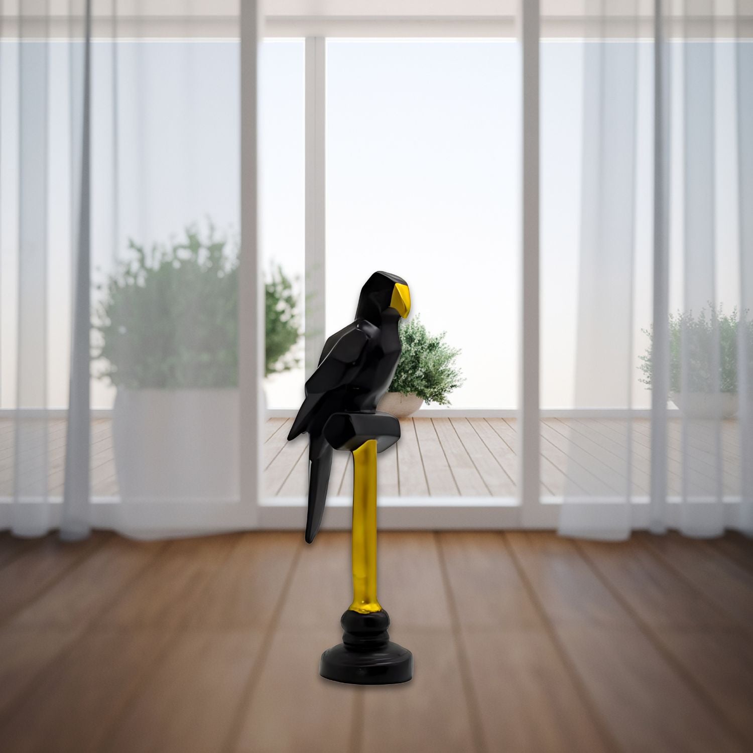 Parrot Showpiece for Home Decoration Home Decor Item Bird Statue for Gifts and Home