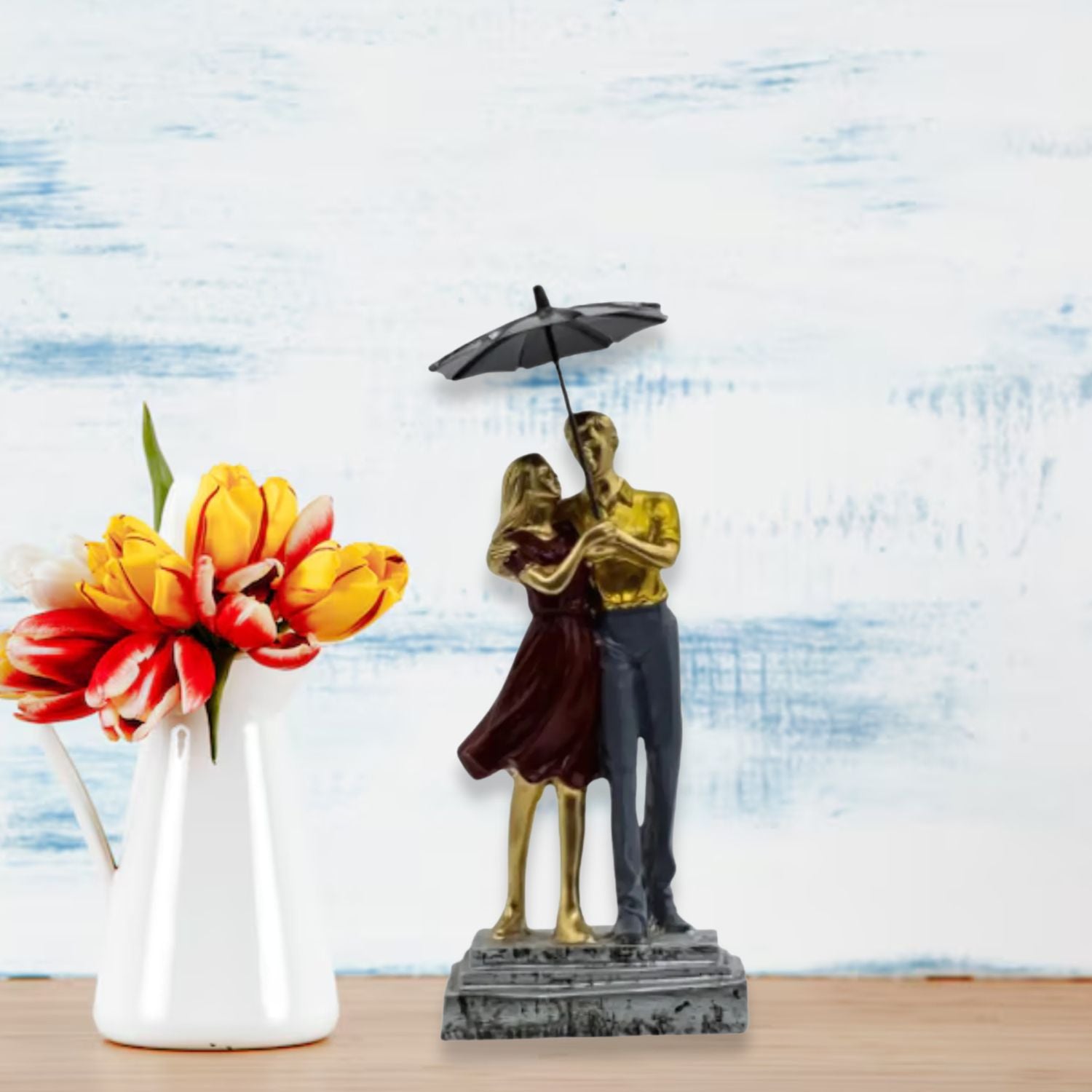 Couple Showpiece for Home & Living Room Decor