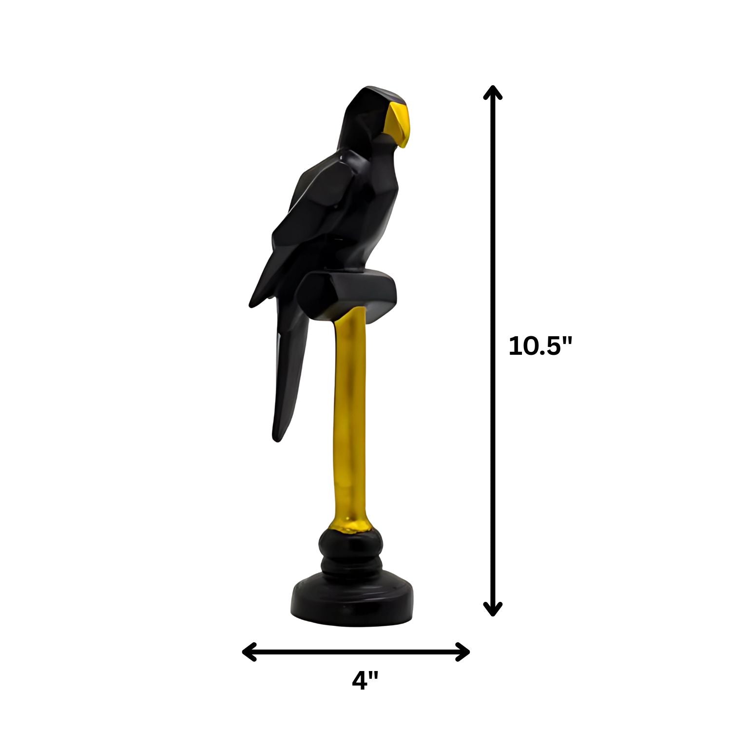 Parrot Showpiece for Home Decoration Home Decor Item Bird Statue for Gifts and Home