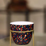 Chic Planter with Gold Stand – Stylish Home Accent