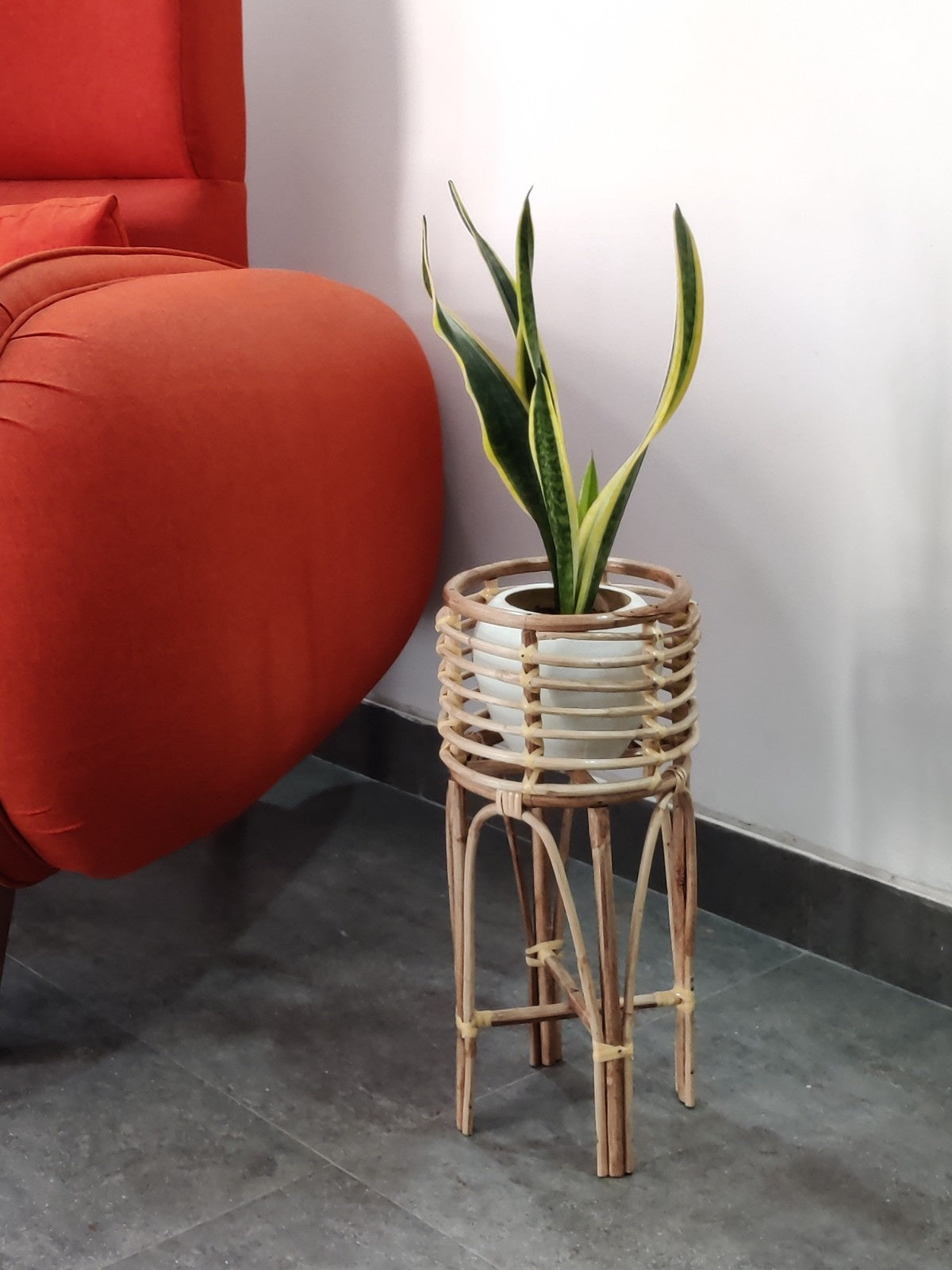 Minimalist Tall Indoor Planter Stand