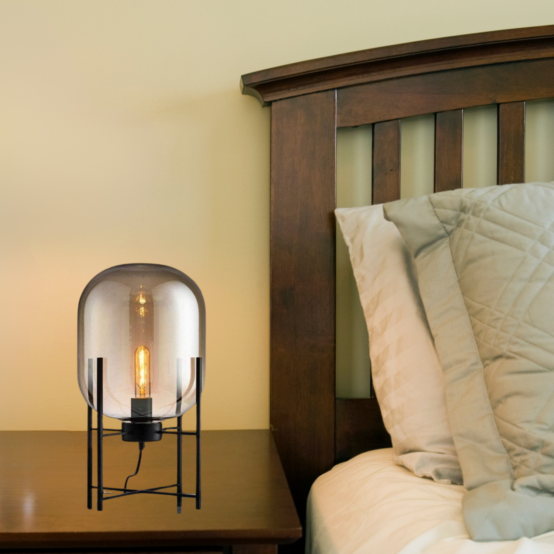 Modern Industrial Table Lamp – Ideal for bedrooms, living rooms, or office desks | Model 611B