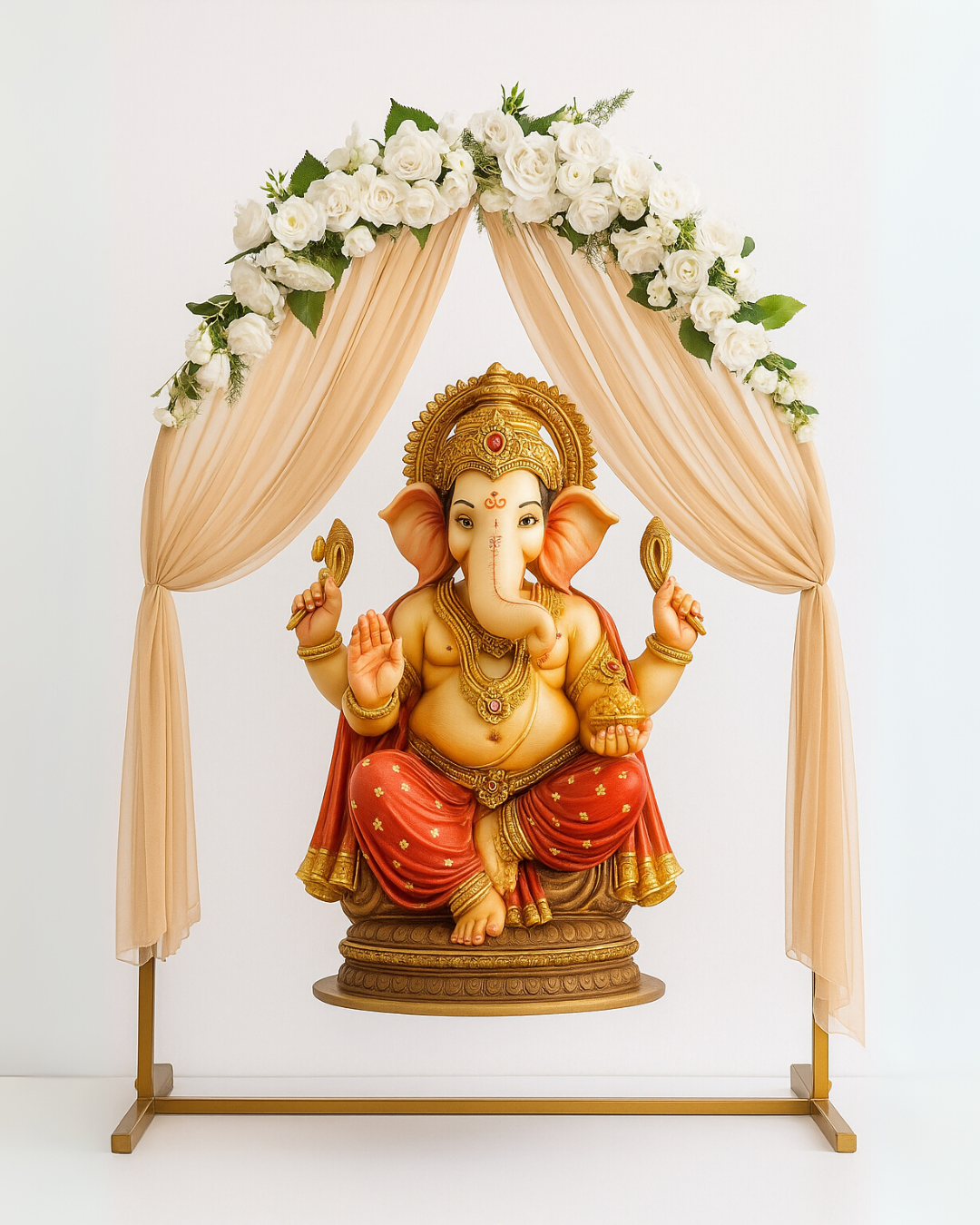 Elegant Pooja Stand for Sacred Spaces