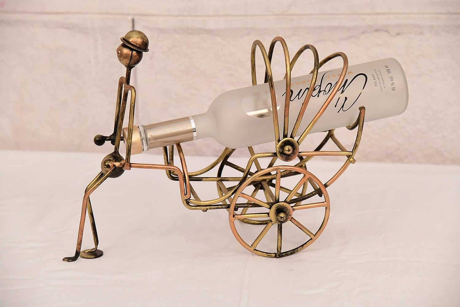Rickshaw Metal Showpiece - Nestern