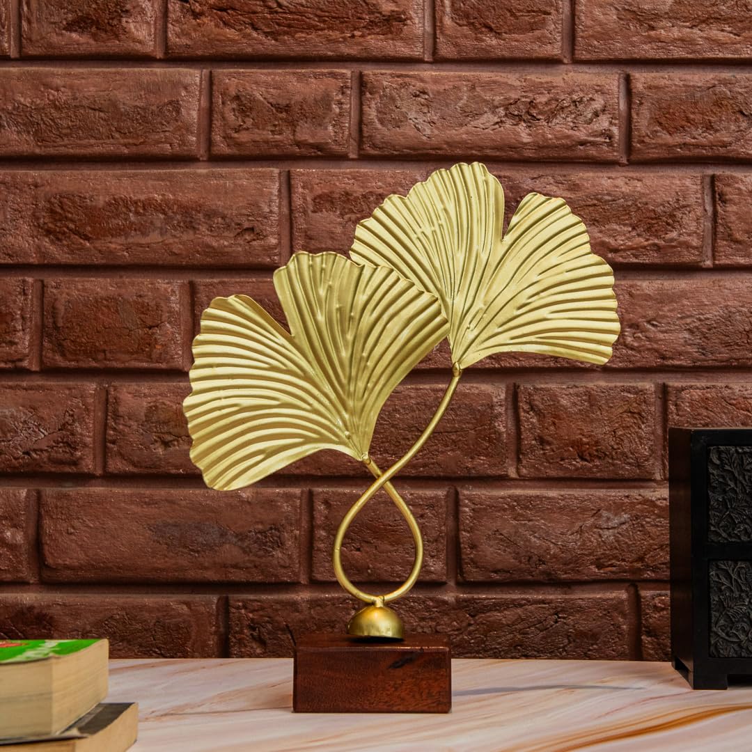 Gingko Golden Leaf Table Decor - Nestern