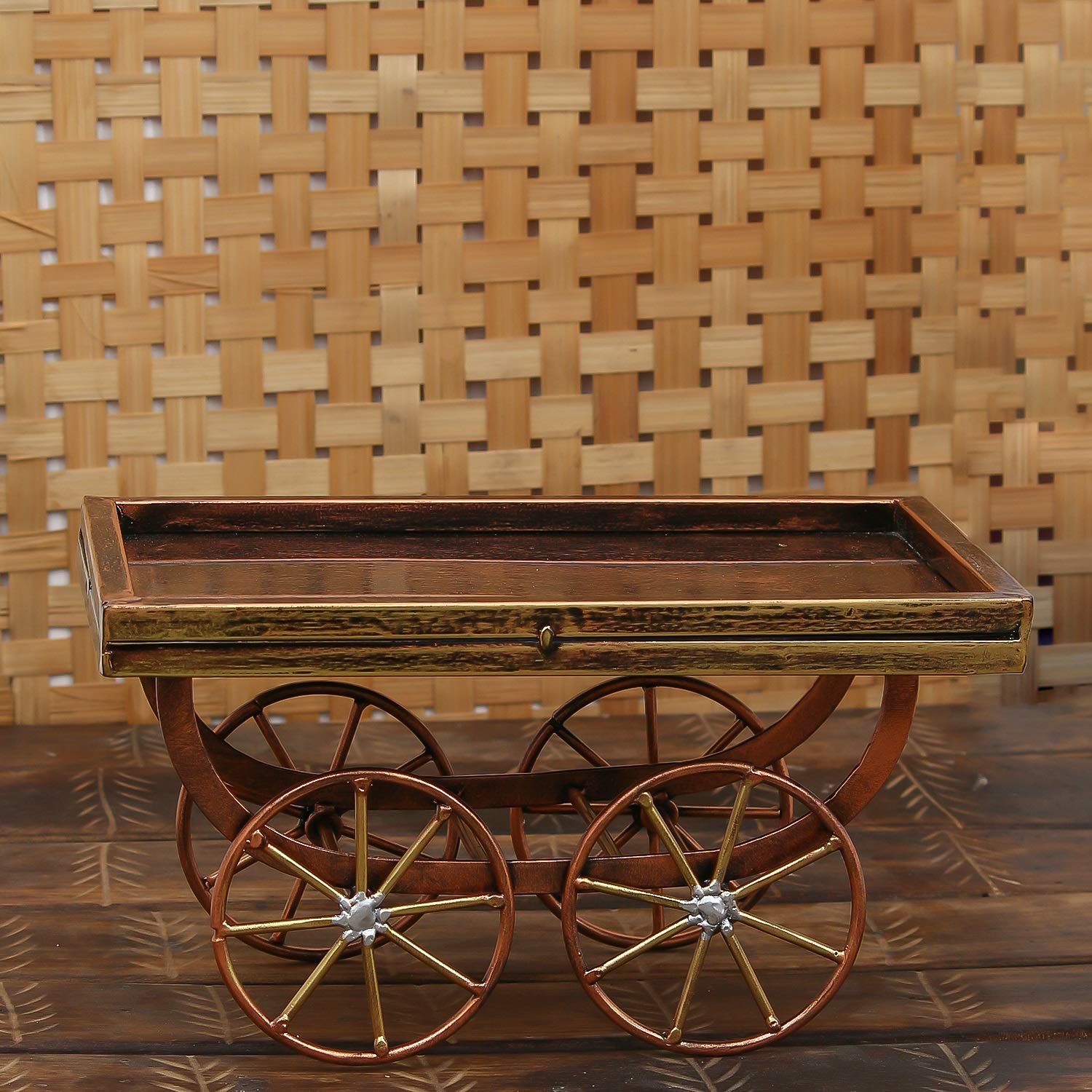 Tabletop Cart-Inspired Serving Tray - Nestern