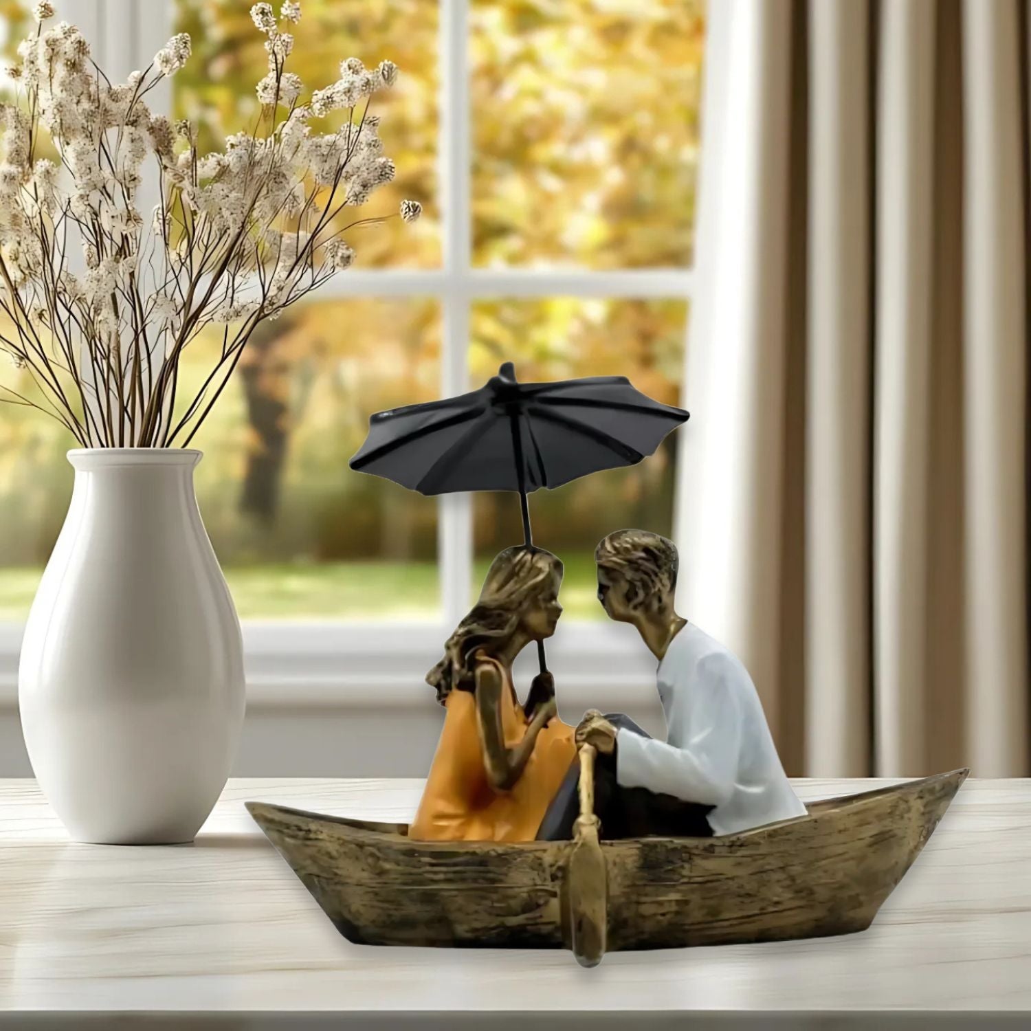 Couple Showpiece for Home & Living Room Decor