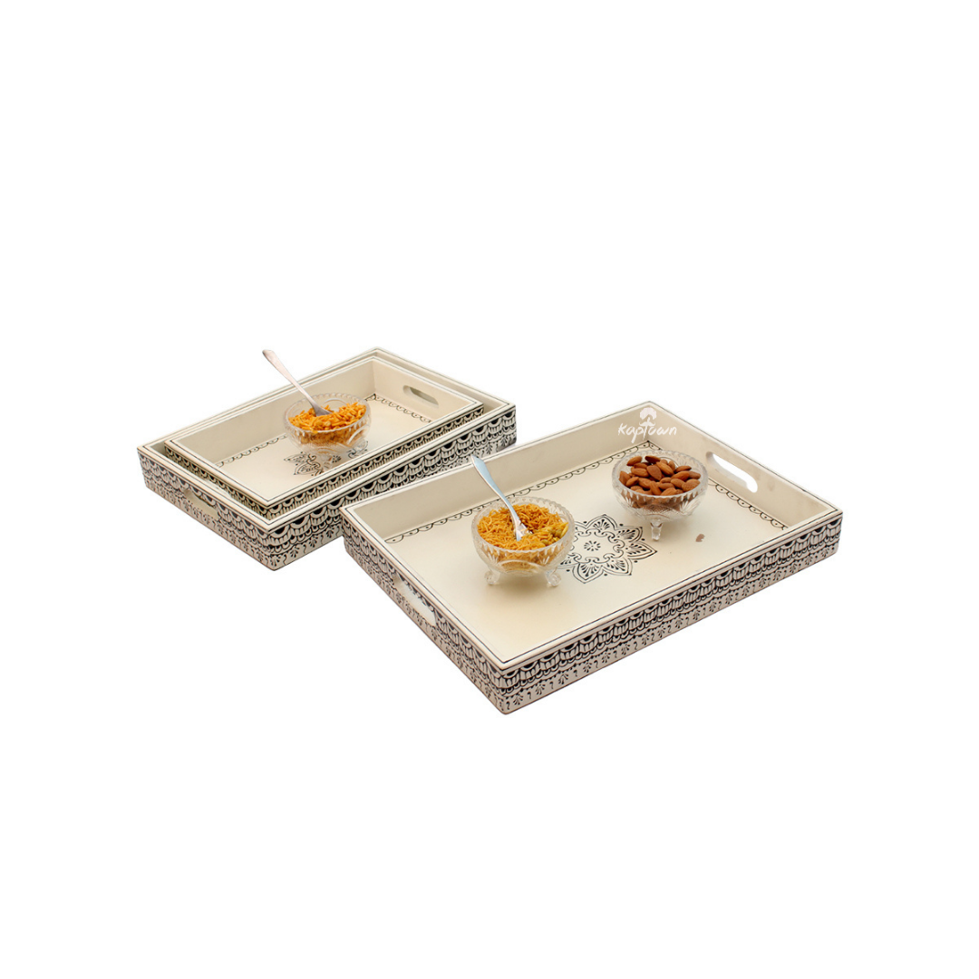 Mandala Nesting Tray Set - Nestern