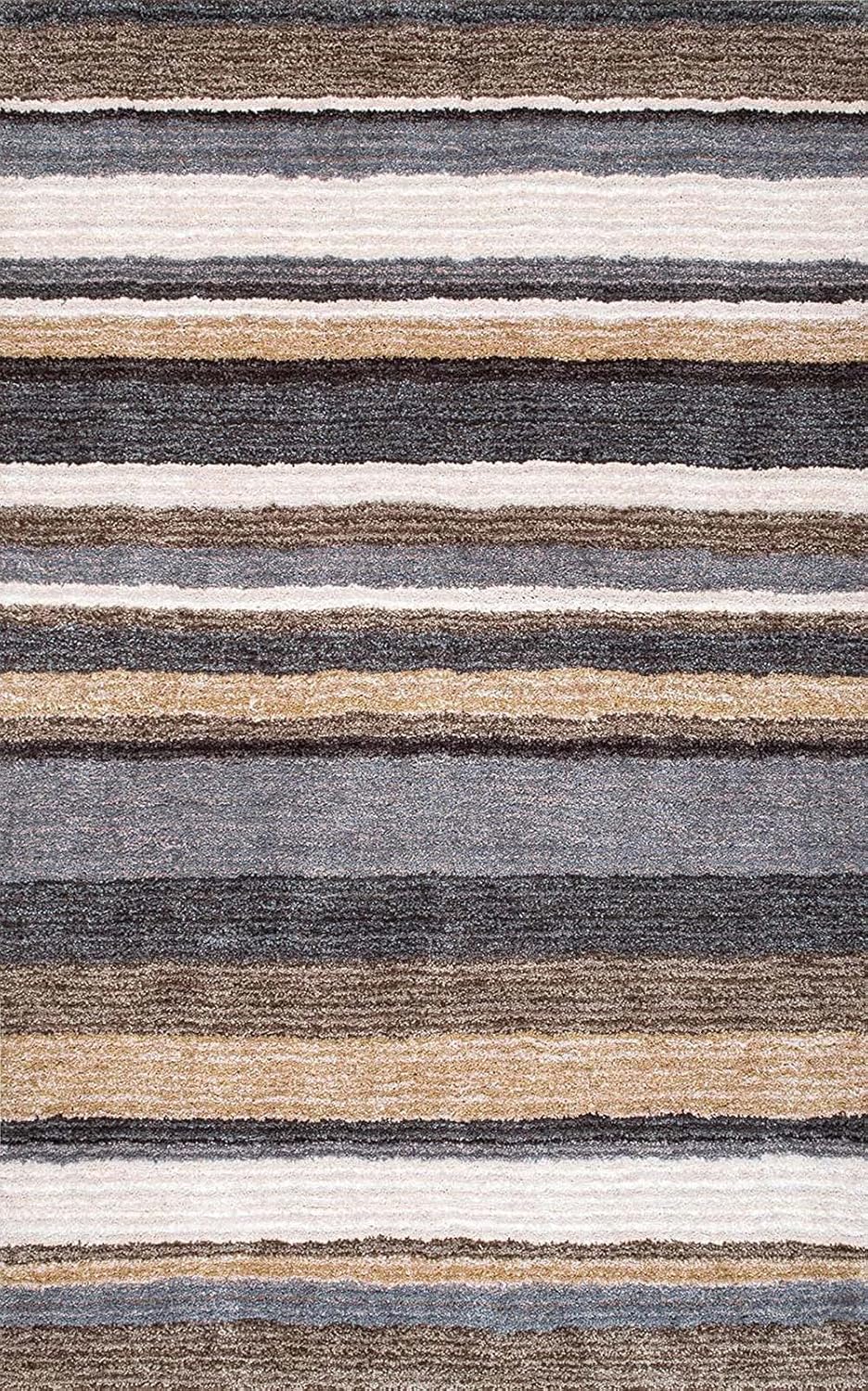 Beige Gradient Area Rug - Nestern