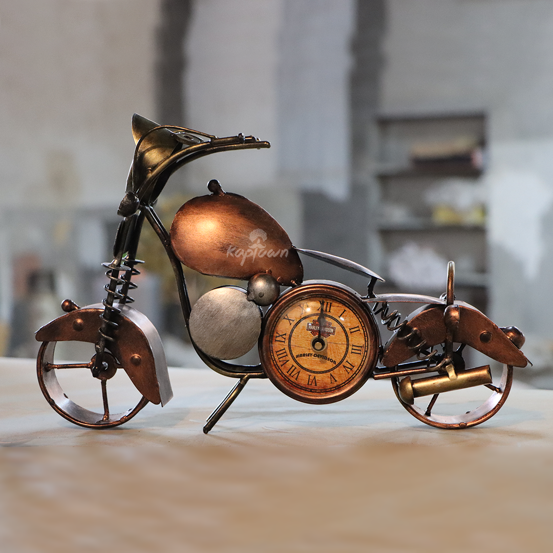 Motorcycle Table Clock - Nestern