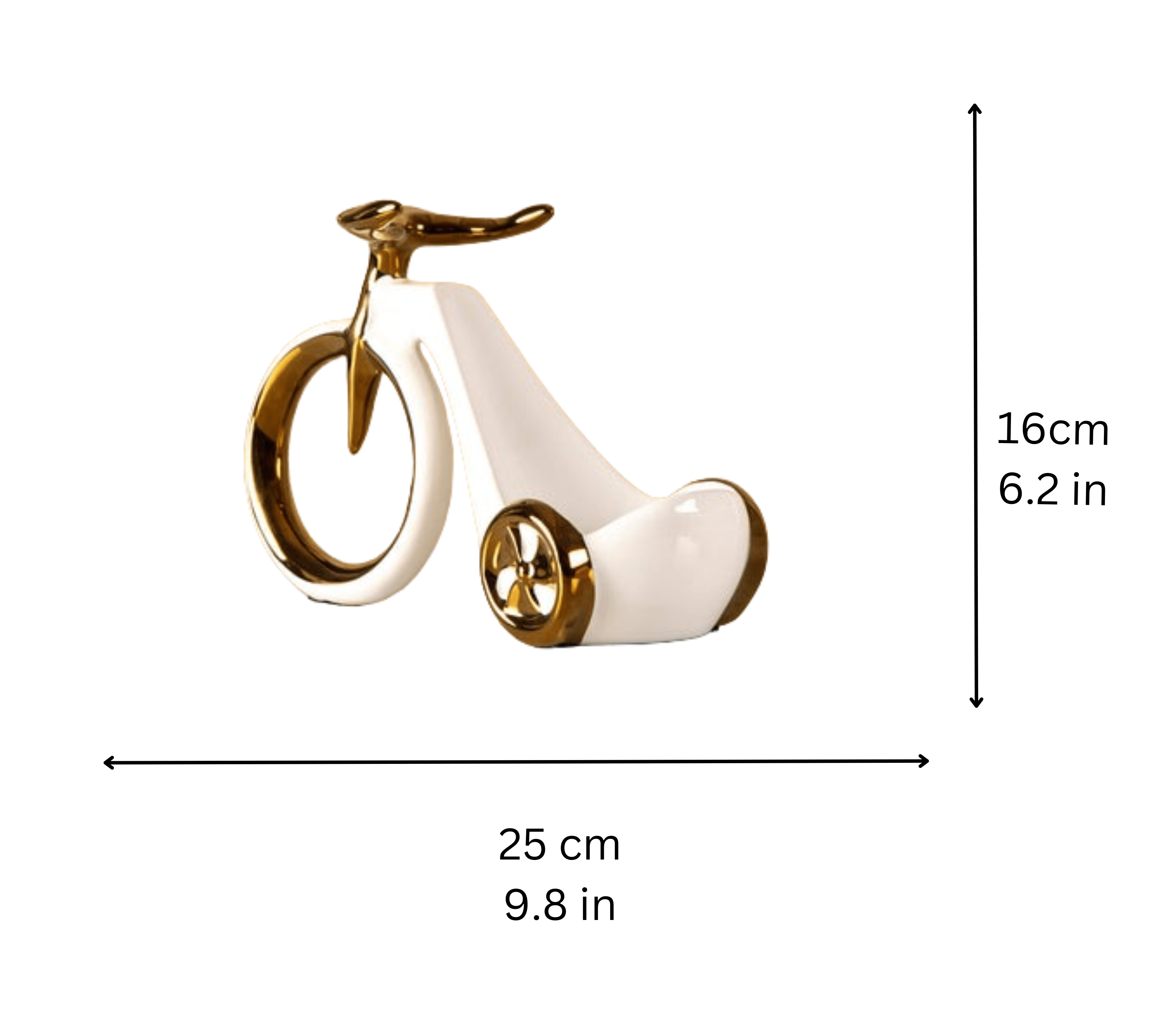 Bar Decor Tricycle Ceramic Wine Holder - Nestern