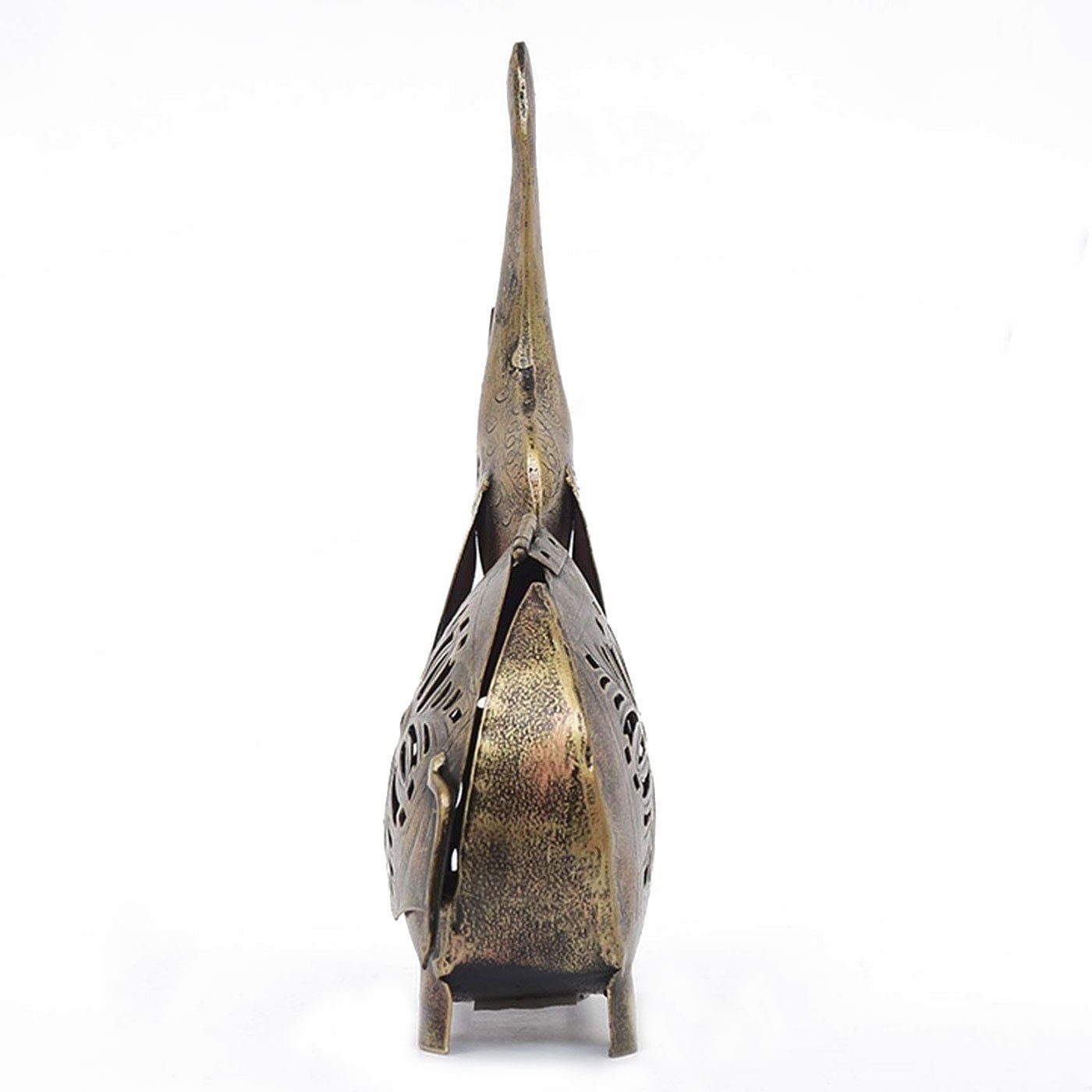 Antique Bronze Elephant Tealight Holder - Nestern