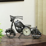 Antique Metal Biker Table Clock - Nestern