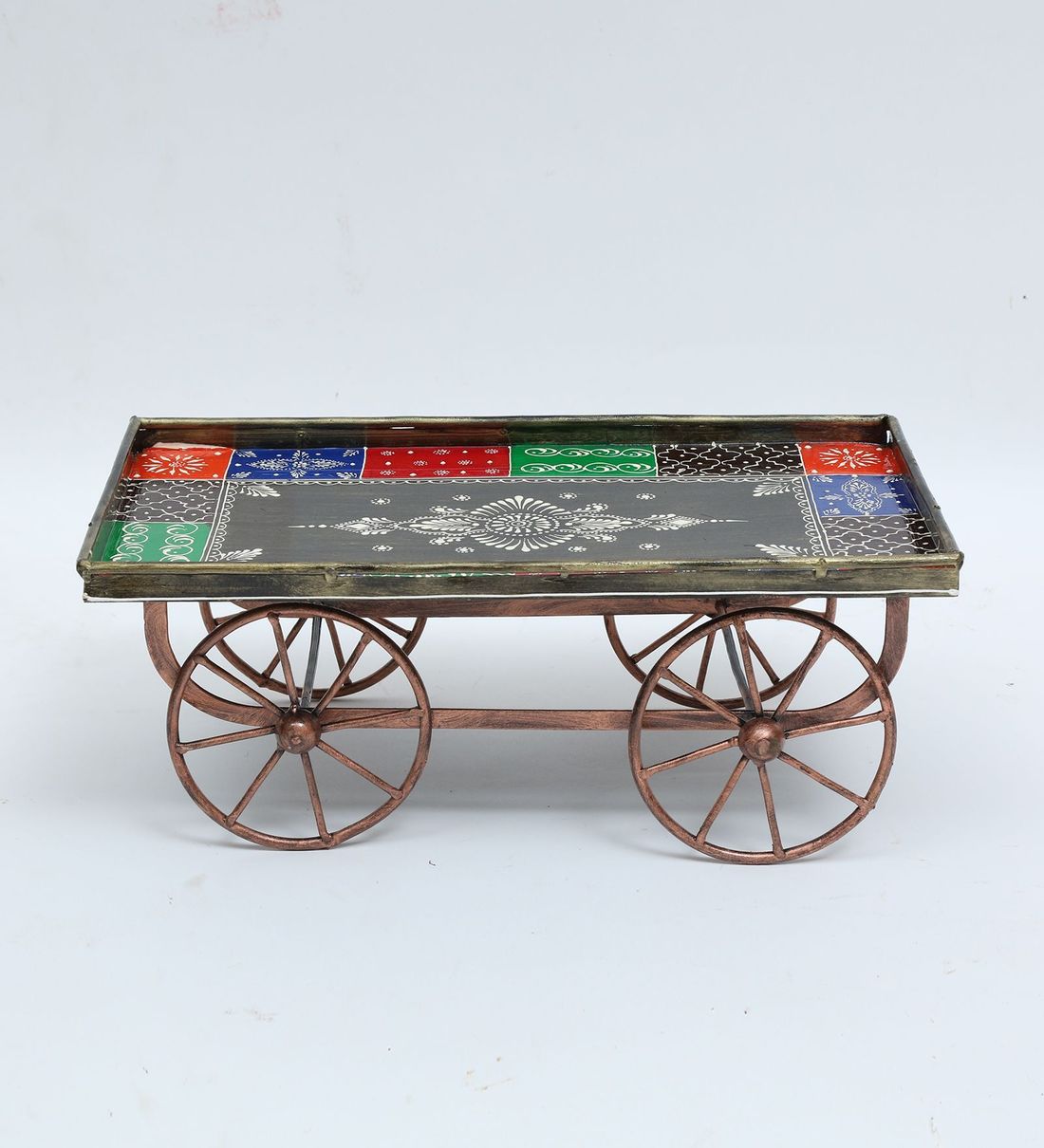 Cart-Inspired Vintage Table - Nestern